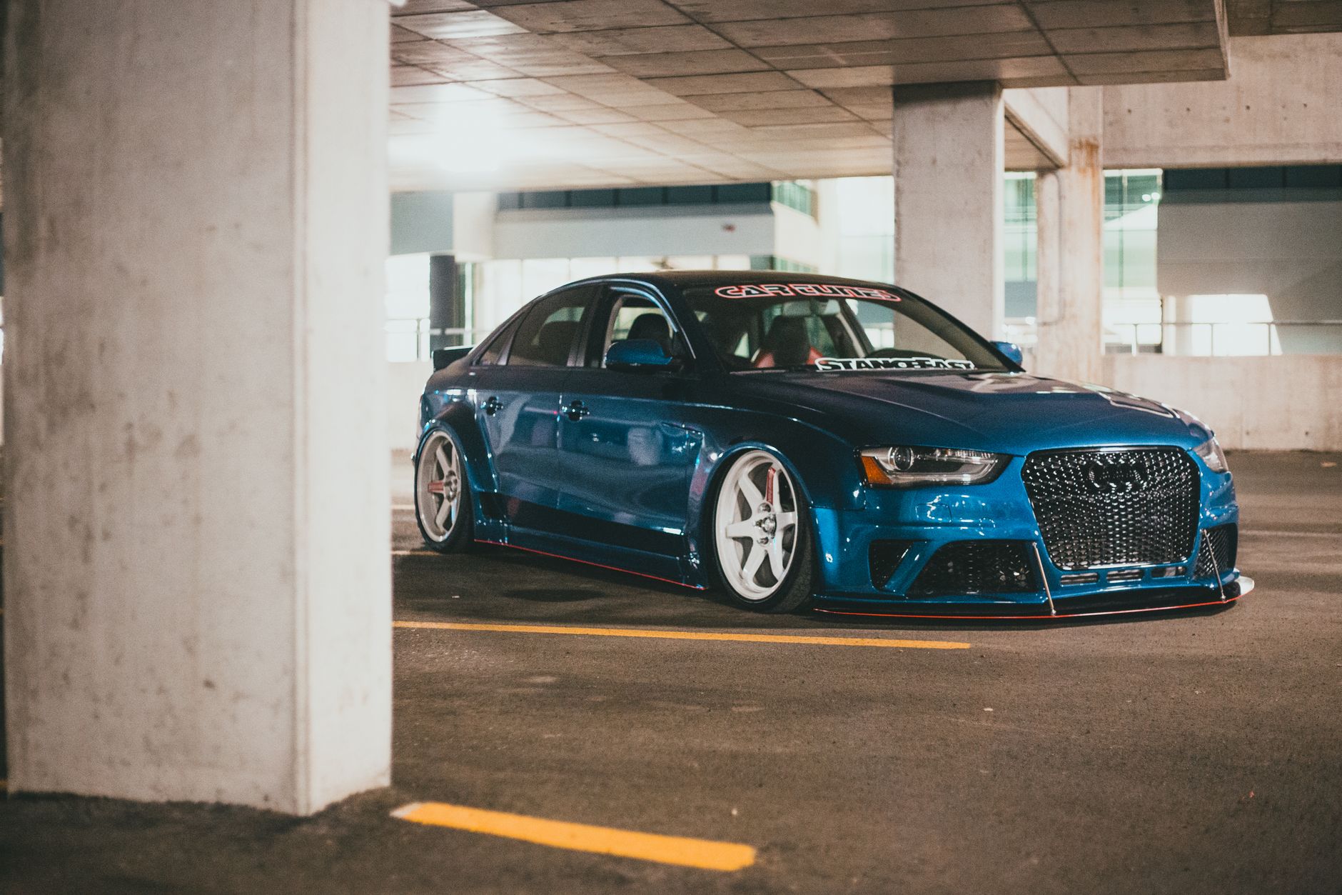 Upravené Audi RS3 8V po Stage 2