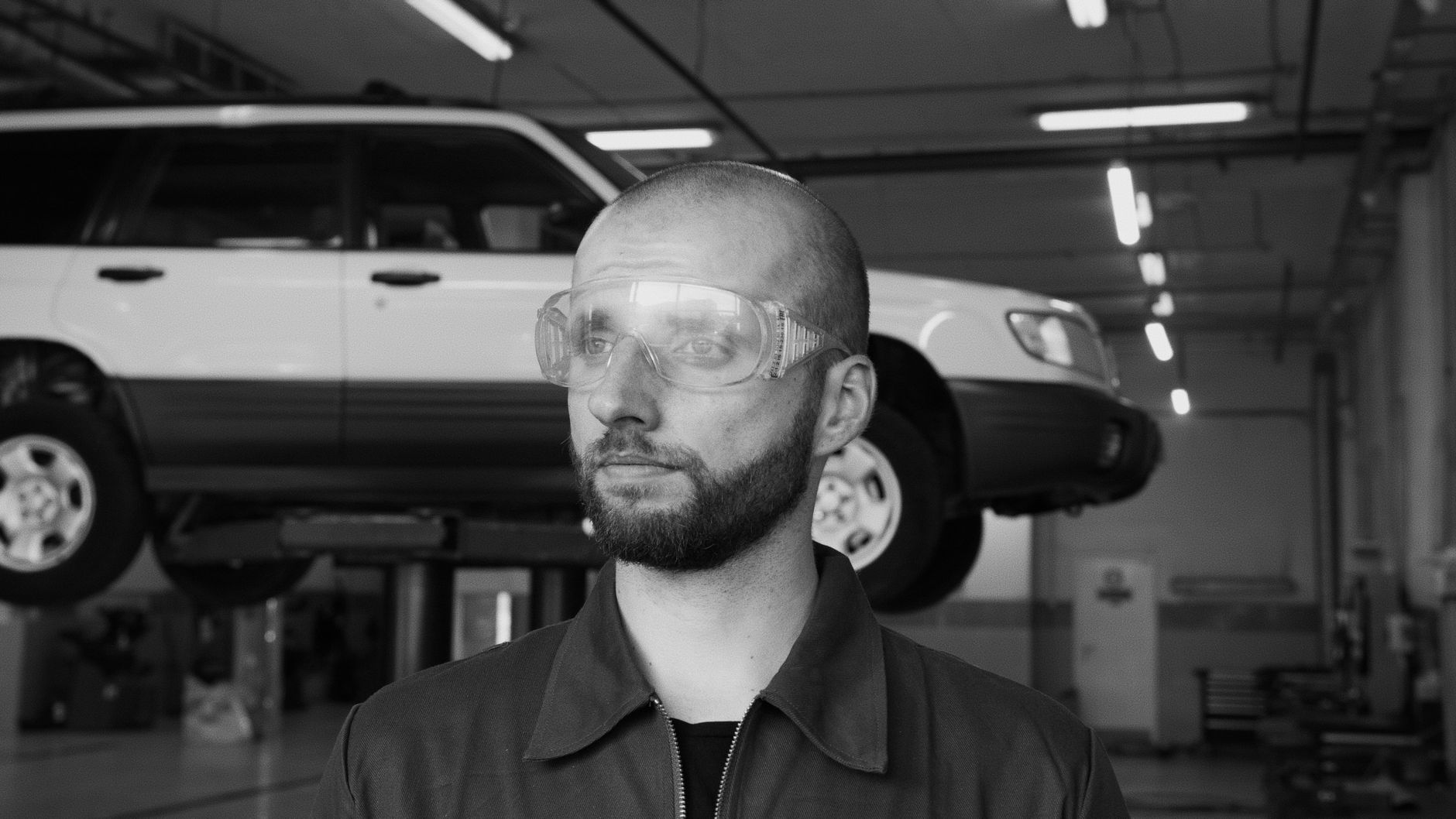 Portrét Ondřeje Beneše, vedoucího dílny